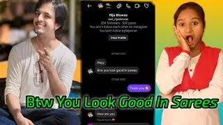 Btw You Look Good In Sarees 🤡 |Riju Biswas Roast Video 🤣 | Bengali Actor Roast😲 | Bis Kanya 