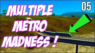 METRO TO SOLVE TRAFFIC AND BUS ISSUES ! - Cities: Skylines (Part 5)