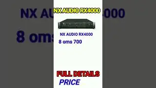 nx audio rx 4000 amplifier price ! #shorts #ytshorts