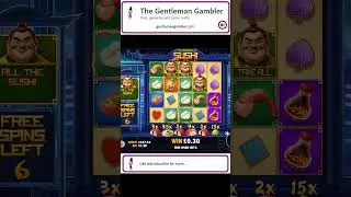 Running Sushi first look, decent bonus from this new Pragmatic slot