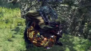 Monster Hunter Rise - Apex Arzuros Boss Fight