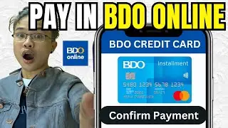 Как оплатить кредитную карту BDO онлайн с помощью приложения BDO Online