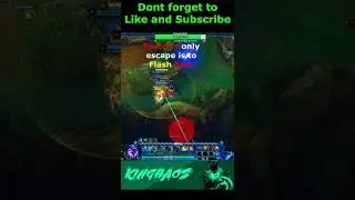 How to Predict Flash while invading LVL 1 with Thresh #shorts