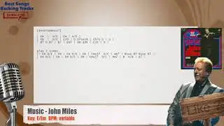 🎙 Music - John Miles Vocal Backing Track with chords and lyrics