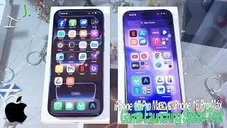 iPhone 17 Pro Max против iPhone 16 Pro Max 🎮🔥 Тест скорости запуска игр
