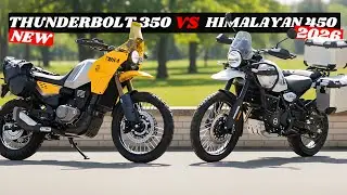 BSA Thunderbolt 350 2026 года против Royal Enfield Himalayan 450 &ndash; сможет ли новичок победить лег...