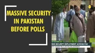 Massive security in Pakistan before polls