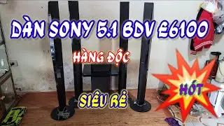 D&agrave;n Sony 5.1 E6100 Cực Đẹp H&agrave;ng Hiếm