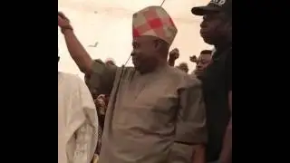 Mr Adeleke (davido dad)calibrating