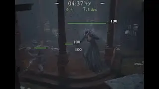 RE Village Mercenaries With Lady Dimitrescu 4K No Commentary