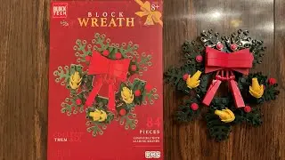 Давайте построим венок из блоков Block Tech | Совместимые с LEGO строительные блоки от Five Below