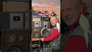 Videoton DC2016A vs. Heco PCX-4: 80s Speaker Battle!
