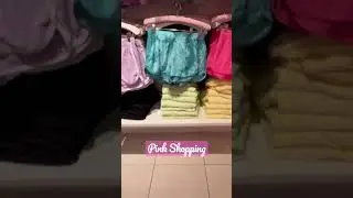 Victoria's Secret PINK SHOPPING PINK HAUL BACK TO SCHOOL CLOTHES #shopping  IDEAS #shorts #pink