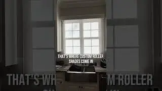 Sink Glare Solved with Custom Roller Shades | Mobile AL 🐝