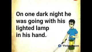 The Blind Man With A Lamp - Short Inspirational Story