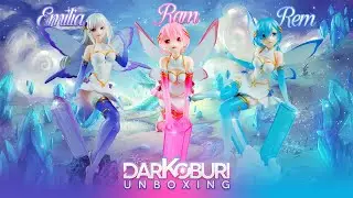 Re-Zero; Jewel Princess Rem, Ram & Emilia x elCOCO - Darkoburi Unboxing