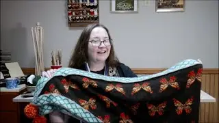 The Monarch Shawl Revealed! Becca's Yarns