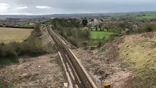Class 166 making it&rsquo;s way to Bincombe tunnel