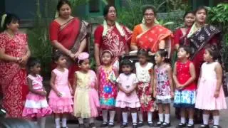 Kamala Girls School Rabindra Jayanti 2017 KG 1