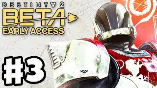 Destiny 2 Beta Early Access - Gameplay Part 3 - Titan! Control PvP with ZanitorTV! (PS4 Pro)