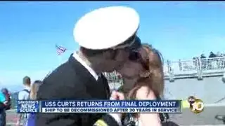 USS Curts returns from final deployment