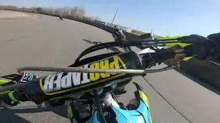 YAMAHA YZ450F supermoto first TEST with SUPERMOFOOLS