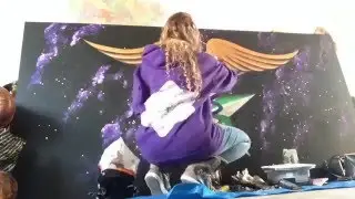 Cosmic Caduceus TimeLapse | Francesca Love Artist 💖