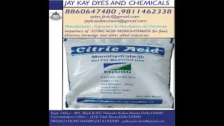 Citric Acid Monohydrate