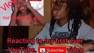 Reacting to my first ever YouTube video*I was bored*#seo