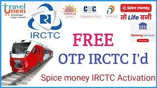 Spice money IRCTC activation, Train ticket Agent I'd kaise Bane, Spice money travel union app login,
