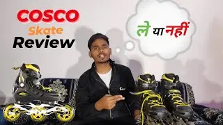 Cosco Dash Inline skate Review ll @Skating_with_OM