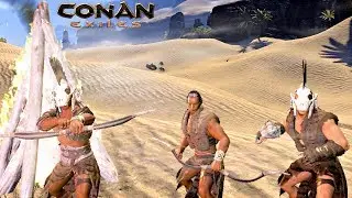 DESERT DOGS CAMP BONANZA | Conan Exiles Modded