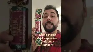 Inside most EXPENSIVE Christmas Cracker