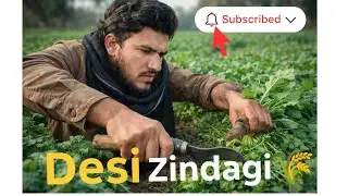 “Desi Kisan Hard Work 🌾 | Manual Farming”