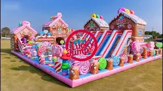 Inflatables China: Gingerbread Village &ndash; Where Every House is Made of Sugar & Joy!