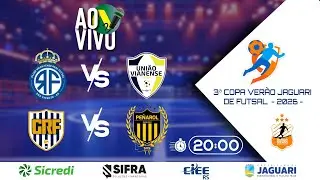 22/01 - 3ª Copa Verão Jaguari de Futsal - 2026