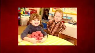 Teaching children to share with others.