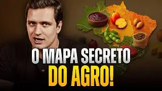 O AGRO BRASILEIRO explicado por REGI&Otilde;ES: quem produz o qu&ecirc;?