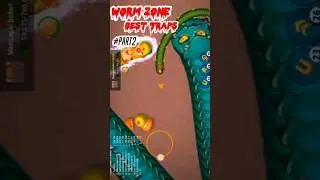 GAME WORMSZONE.IO BEST TRAPS PART 2 #wormszone #gamecacingviral #wormszoneio