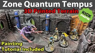 Zone Quantum Tempus 3D Printable Sci-Fi Terrain Kickstarter