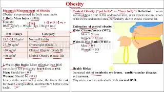 (41) Obesity (Part 01) - मोटापा | Causes, Diagnosis & Lifestyle & Treatment | कारण, लक्षण व उपचार