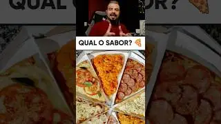 qual sabor de PIZZA mais LEND&Aacute;RIO? #humor #react #cortesdobobbyzera