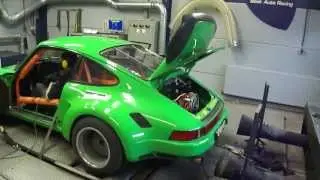 Porsche 911 RSR Track Car - Dyno Run at Beek Auto Racing