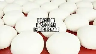 Boleadora y Divisora de Masa para Pan