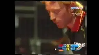 Liqin Wang (CHN) vs Christian Suss (GER). WTTTC 2006. С русским комментарием. Концовка матча.