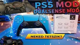 Épített egyedi PS5 DualSense kontroller – BRUTÁLIS lett! | eXtremeRate SPARK + Gulikit 720°
