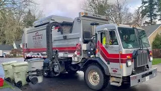 Garbage Truck Compilation- Various Compressed Natural Gas Garbage Trucks!