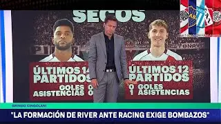 Bombazo, River Mete Bombazo en La Formaci&oacute;n ante Racing por Copa Argentina