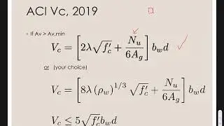 06.  ACI Shear Requirements