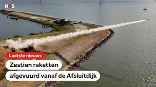 Defensie test raketten vanaf Afsluitdijk